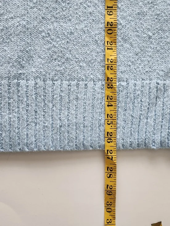 New Jones Wear Studio Light Blue Women's Knit Sweater - Picture 8 of 9